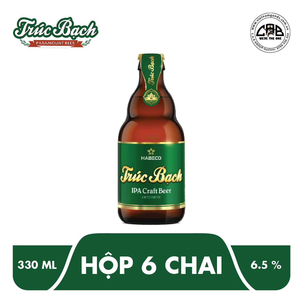 TRÚC BẠCH IPA CRAFT BEER