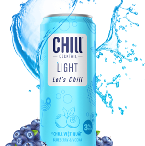Chill Cocktail - Light Vodka Việt Quất