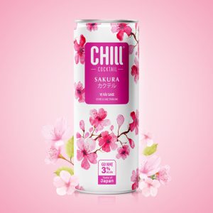 Chill Cocktail - Sakura Sakê Vải