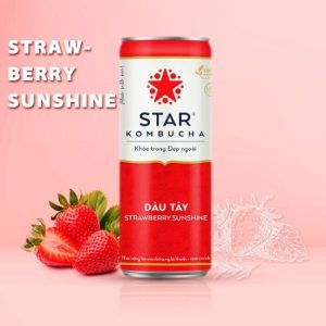 Star Kombucha Dâu Tây