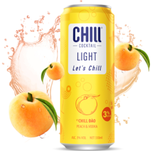 Chill Cocktail - Light Vodka Đào
