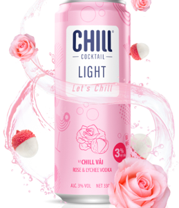Chill Cocktail - Light Vodka Vải & Hoa Hồng
