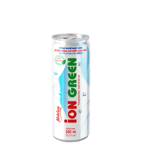 Nước uống ion kiềm cao cấp ION GREEN lon 330ml