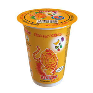 Nước tăng lực Restore ly 225ml (Trái cây)